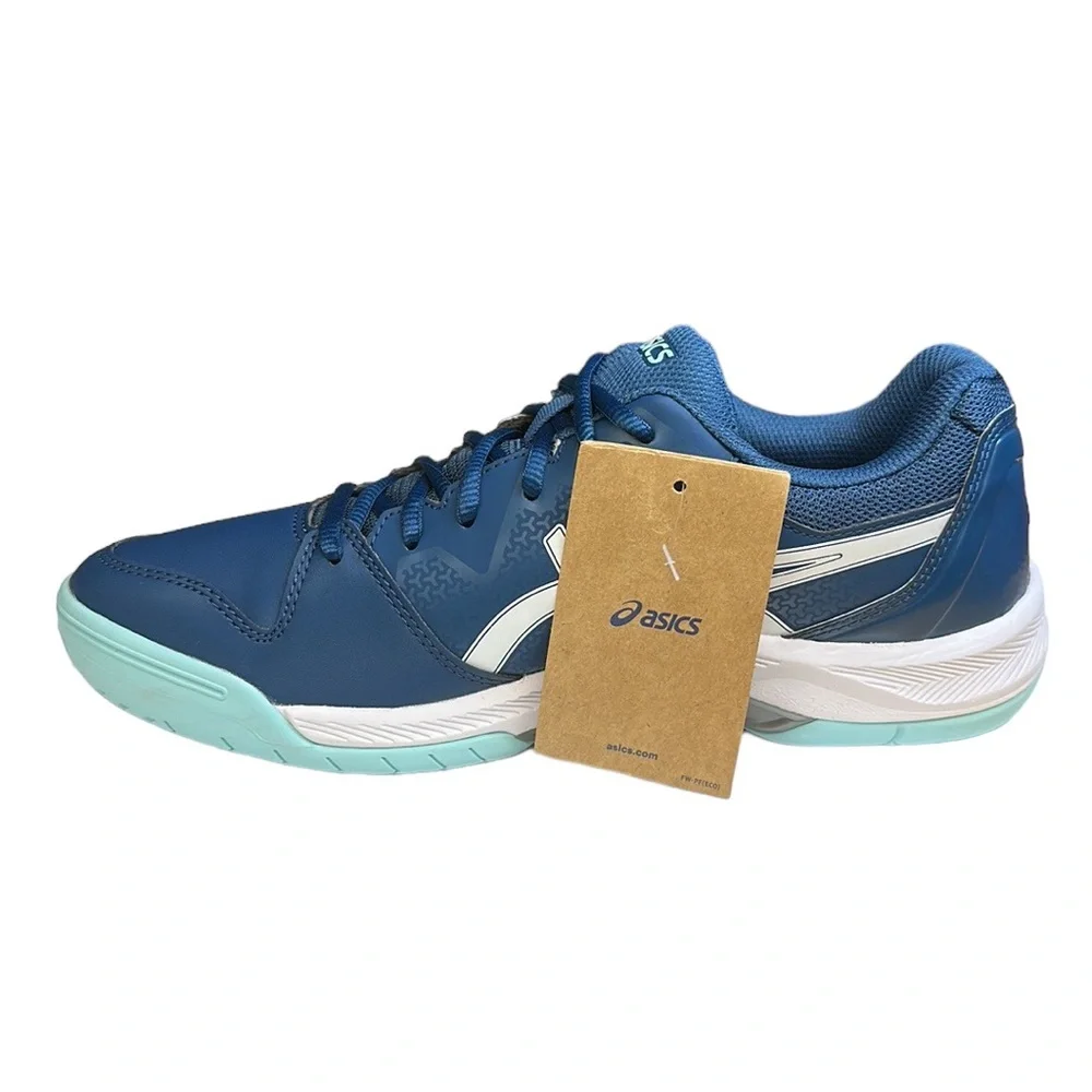 ASICS Gel-Dedicate 7 Steel Blue/White Tennis/Pickleball/Athletic Shoes S…